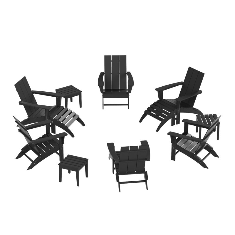Joubert 6 - Person Patio Conversation Set, Gray