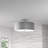 Akyiah Fabric Semi Flush Mount-223047979