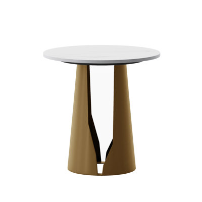 Cassiany Sintered Stone Top End Table
