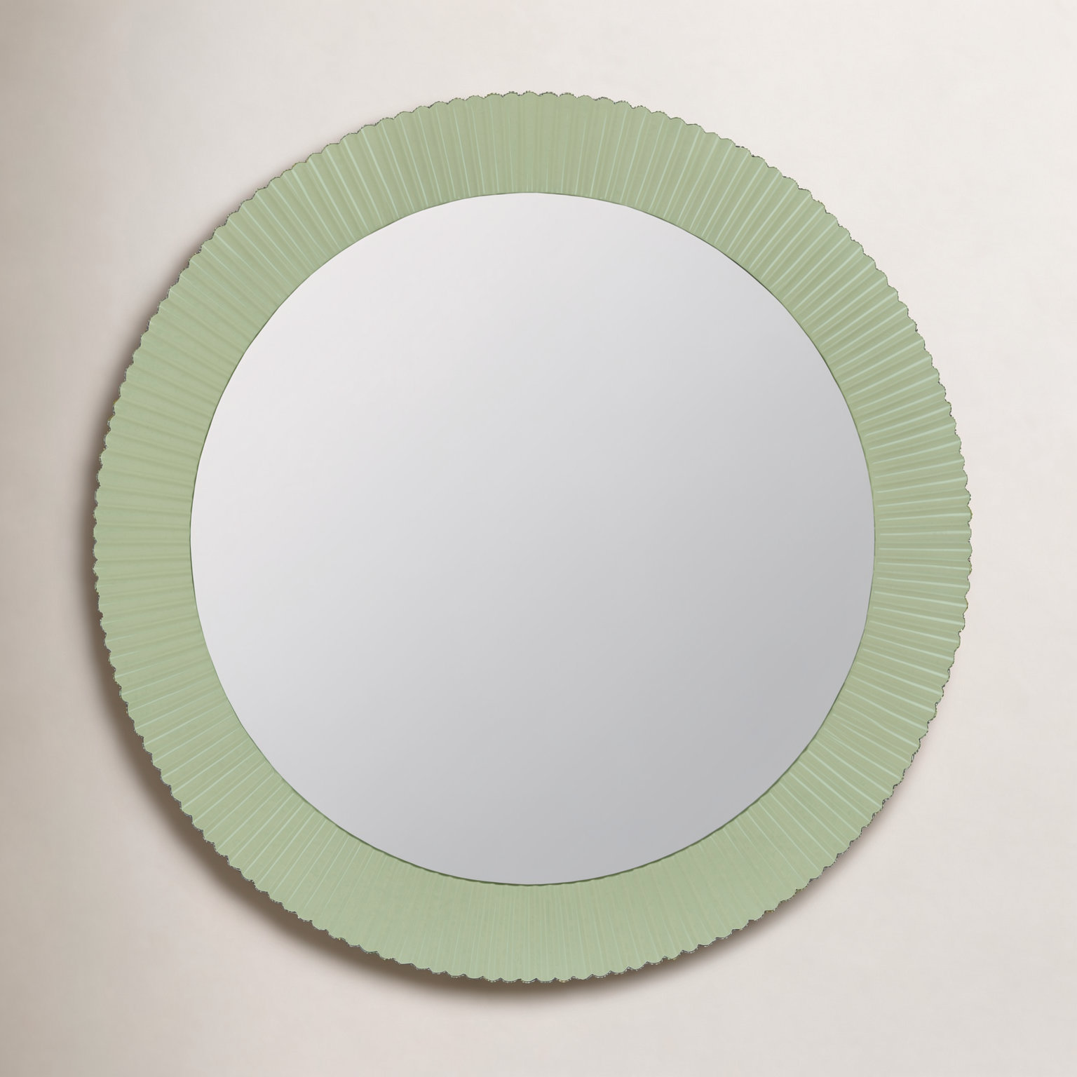 Dandelion Josia Wall Mirror, Avocado