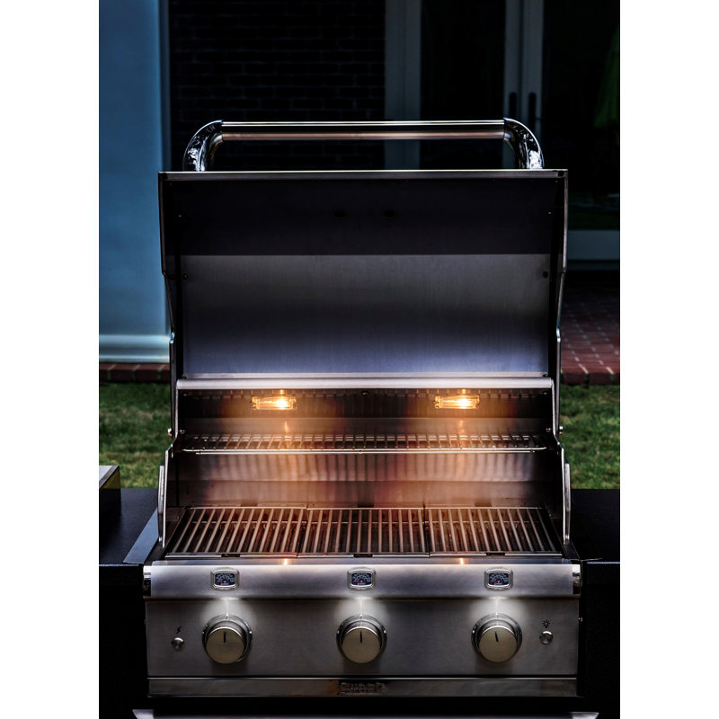 Saber 3-Burner Built-In Natural Gas Grill