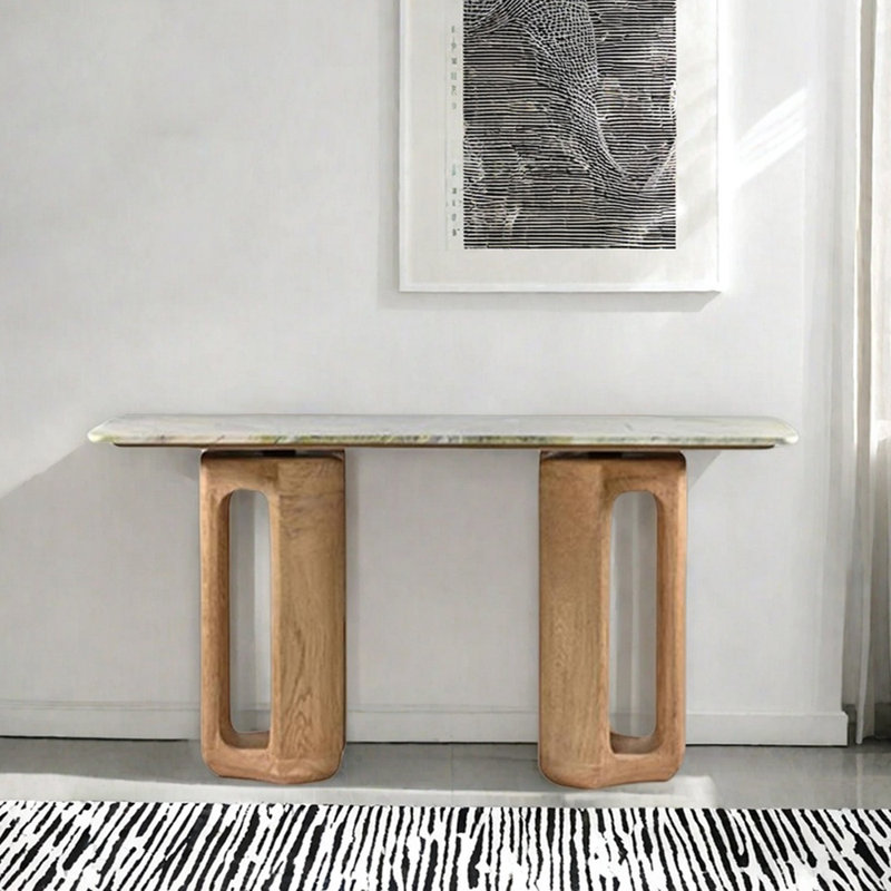 Console Italian Minimalist, H 31,5 po x l 47,2 po x P 15,7 po