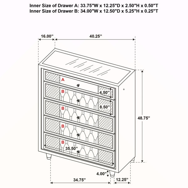 Dimensions du produit