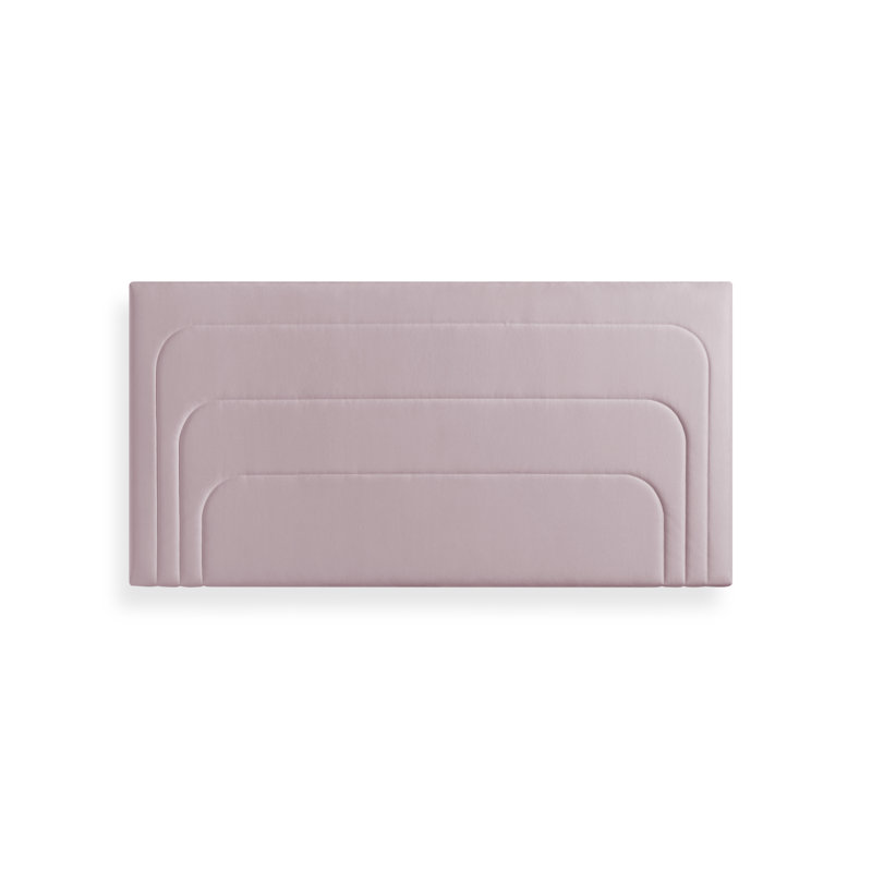 Upholstered Headboard, Pink, Double (4'6)