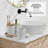 Complete 22 Piece Bathroom Accessory Set with Bath Rugs, Shower Curtain Set, Liner, and Hooks-95756587