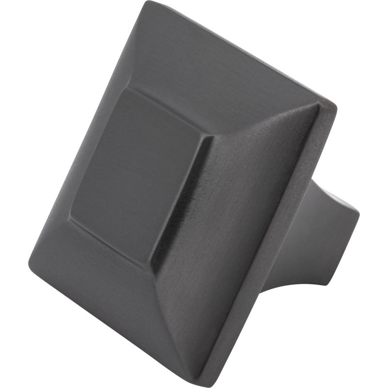 Alston 1 5/16" Length Square Knob, Oil Rubbed Bronze