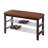 Metal Shoe Bench With Shelves