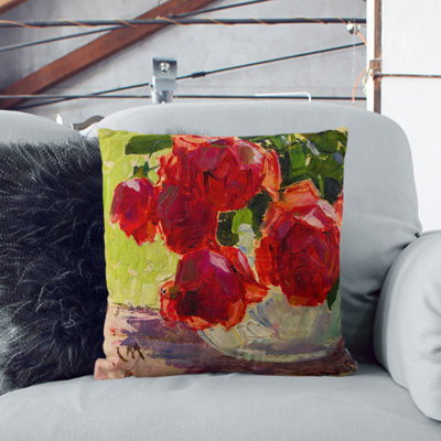 Roses Floral Scatter Cushion