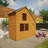 Tigercub Tiger Sheds 253.4cm W x 127.4cm D Outdoor Solid Wood Playhouse
