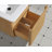 Bueche 24" Single Floating Bathroom Vanity With Engineered Quartz Top