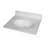 25" Single Bathroom Vanity Top in White with Sink