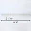Approx. 21" Long Frosted Glass Beads
