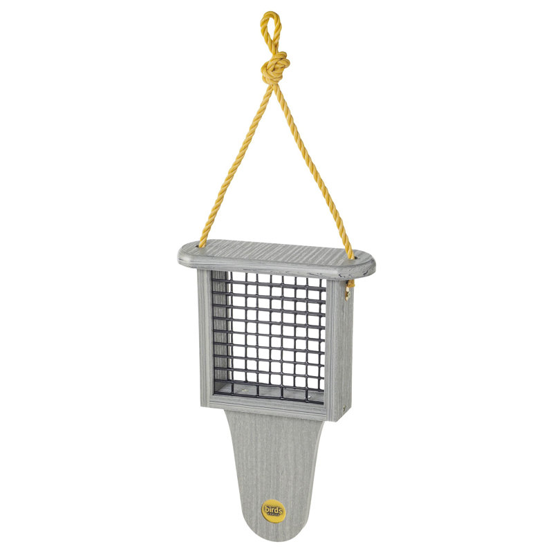 Mangeoire à oiseaux suspendue moderne Birds Choice, Bois flottant