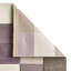 Brooklyn area rug Machine Woven Rectangle Beige/Purple-24398549