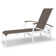 Askar Outdoor Rust-Resistant Metal Chaise Lounge