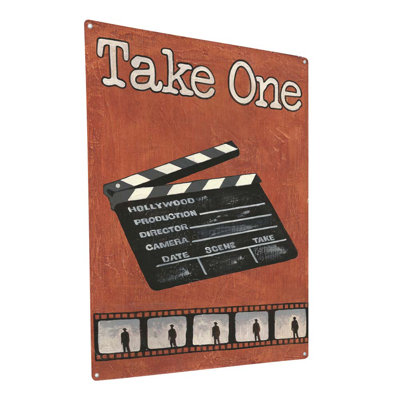 Take One Réalisateur, impression sur métal