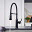 Robinet de cuisine à double jet Empressa Semi-Pro - Noir mat-66477622