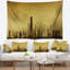 Tapisserie «Cityscape Chicago Gold Coast» avec gratte-ciel-28502253
