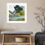 " Bean Fileds Tall Trees " by Jacqueline Ellens Painting Print-1221242311-1221242321
