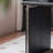 Exquisite Black 3-drawer Computer Desk 62.99in