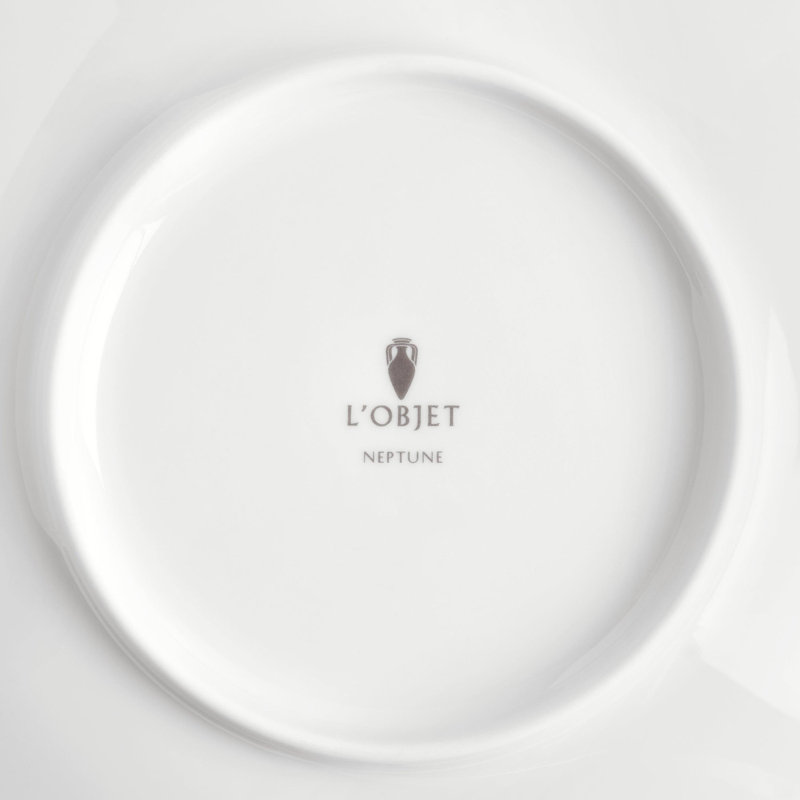 Neptune Bread & Butter Plate - White