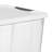 Sterilite 70 Qt Clear Plastic Stackable Storage Bin w/ White Latch Lid, (8 Pack)-127658416