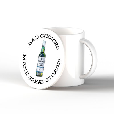 Kana Ceramic Round 1 Piece Coaster