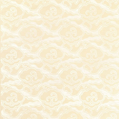 Schumacher x Celerie Kemble Cirrus Clouds Sisal Wallpaper