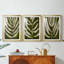 Organic Bloom I - impression encadrée de qualité supérieure sur mesure mat - 3 pièces-1915091941-1915091938
