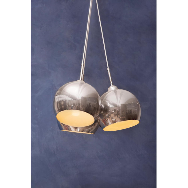 Ardsley 3 - Light Black Cluster Pendant
