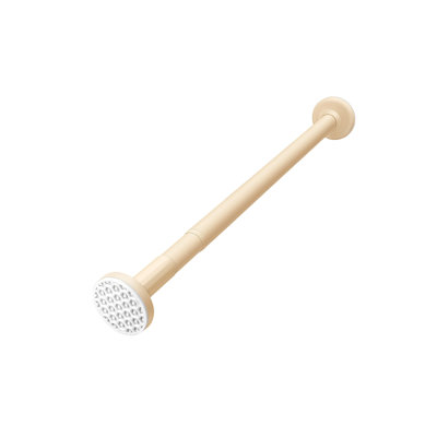 iron Telescopic rod Telescopic Curtain Rod Stainless Steel Pole No Drilling Layout For Shower Curtains Clothes Drying And Space Optimization