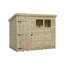 Shiplap Pent Wooden Shed-121843402