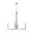 4 - Light Geometric Rectangle Chandelier-86178464