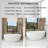 59“ Freestanding Soaking Solid Surface Bathtub