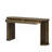 U_Style 59-Inch Long Console Table With Oak Veneer Entryway Table With Vertical Ribbed Table Leg Minimalist Sofa Table With 2 Drawers For Entrance, Hallway, Living Room.-924873477