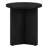 Potbelly Round End Table with Cross Base-1663181617