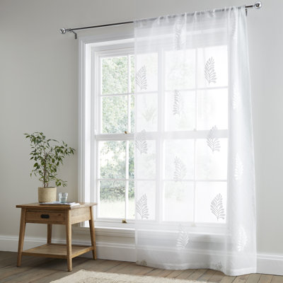 Sheer Single Curtain Panel