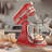 Flex Edge Beater and Pouring Shield Accessories Set for KitchenAid 4.5-5 Qt Mixer by GVODE