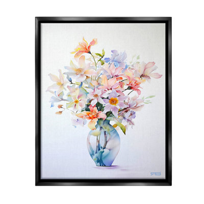 "Minimal Mixed Bouquet" par RB sur toile