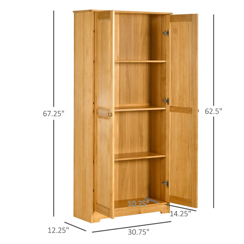 Armoire de rangement 67 po Pinewood