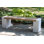 Banc en Eucalyptus et composite Lochland