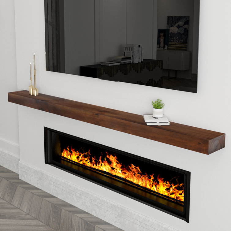 Motsinger Fireplace Mantel Shelf