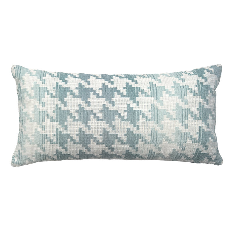 Elements Geometric InsideOut® Outdoor Reversible Throw Pillow, Aqua