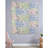 Greenland Home Fashions Emma Quilted Throw – Patchwork Floral Print, 50” x 60”