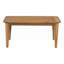 Table basse d'extérieur en bois d'acacia