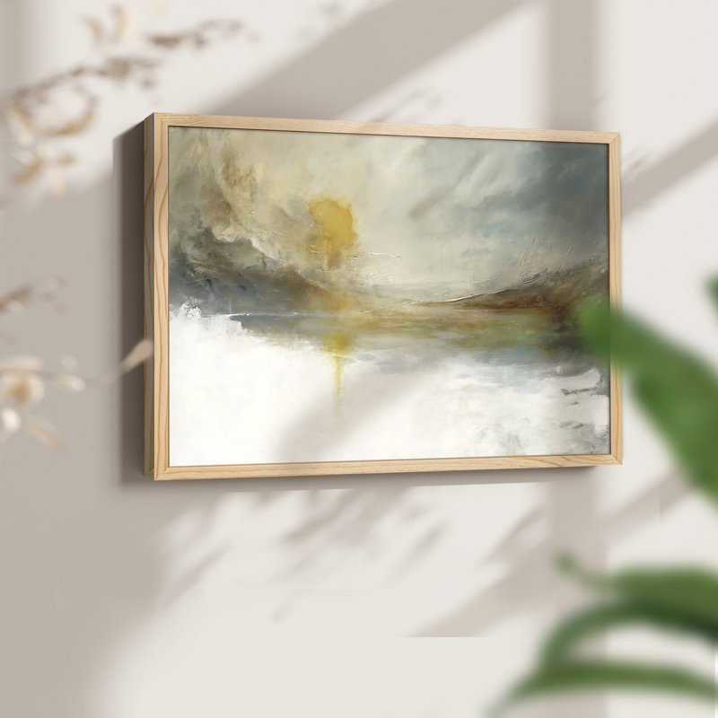 Emerging -Framed Print - Restickable, Natural, 11" H x 14" W