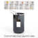 Fabric Rolling Laundry Hamper with Handles
