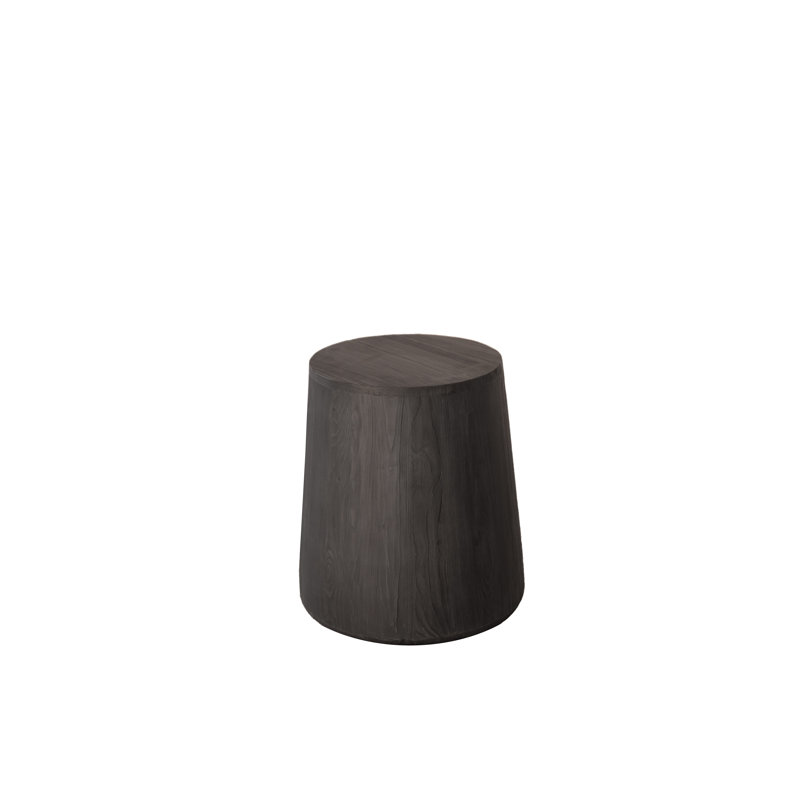 Knutsford Solid Wood End Table, Black