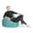 Fluffy Star Faux Fur Bean Bag Chair & Lounger-44946433