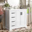 Meuble-lavabo moderne 36 "avec lavabo en céramique